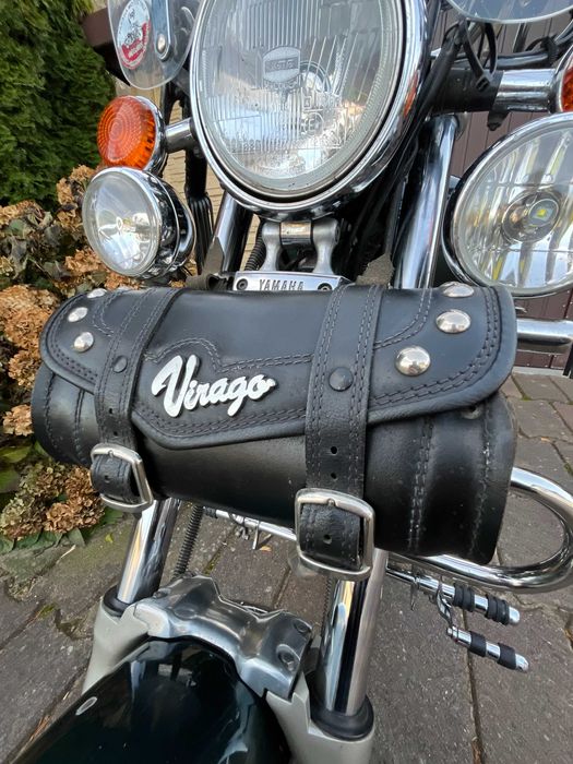 * Yamaha Virago * 1994 * Zielony * Sakwy * Gmole *