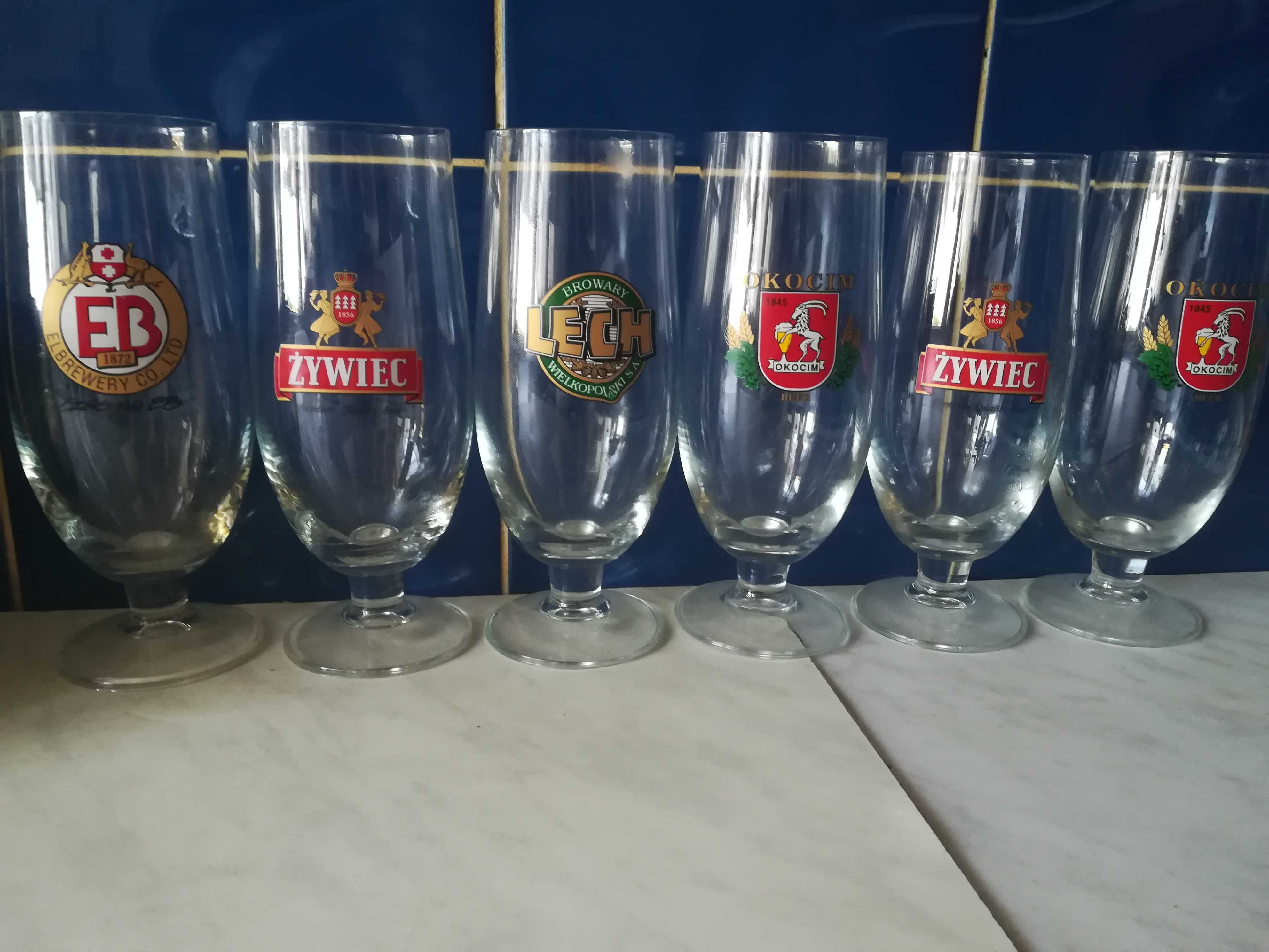 Kufle do piwa 6 sztuk