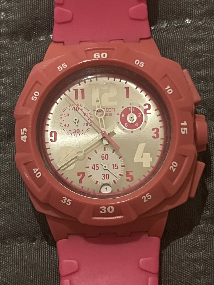 Swatch New Chrono Pink