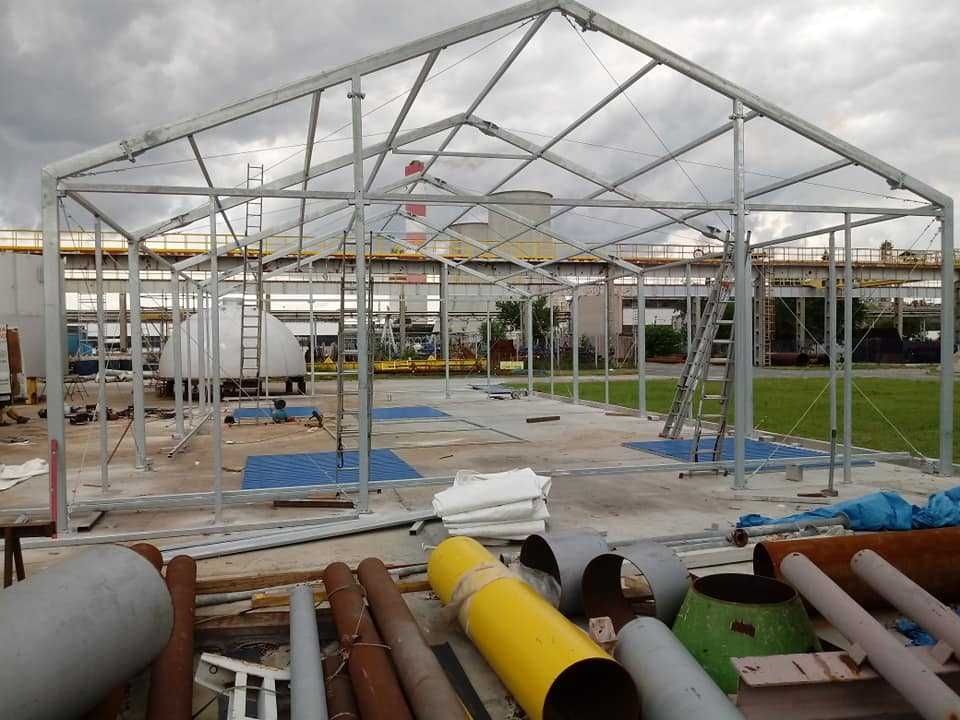 Hala magazynowa, Hala produkcyjna, namiotowa, magazyn, HALRES 10x20x3m