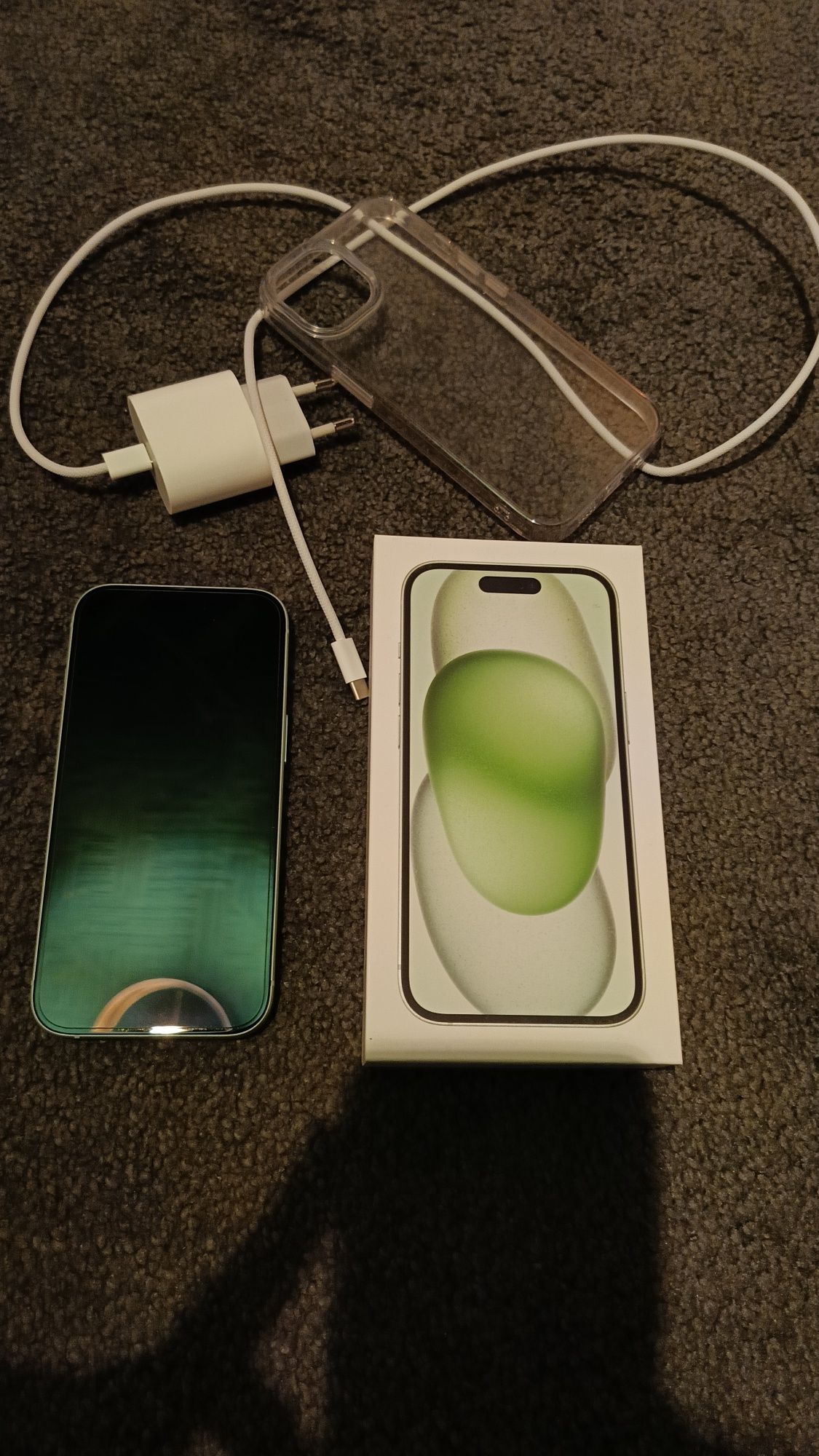 iPhone 15 Zielony