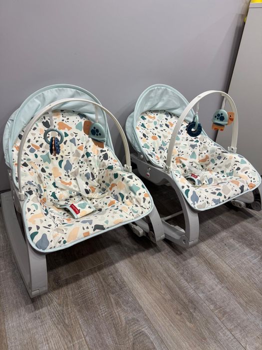 Fisher Price - Leżaczek - bujaczek 2w1 - GNP99