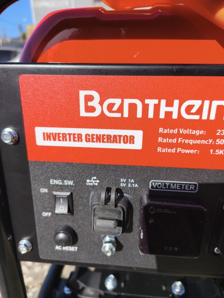 Gerador Inverter 1800watts motor a 4tempos 100%COBRE silêncioso