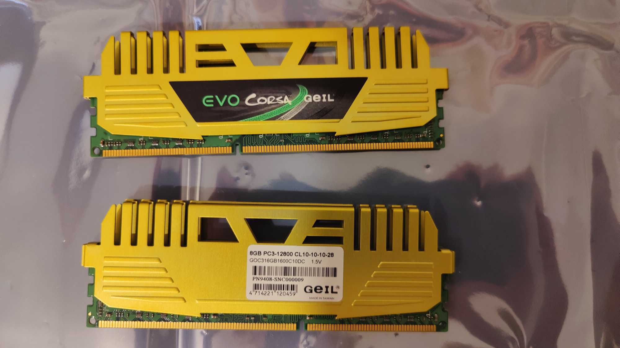 GeIL EVO CORSA Series 16GB (2 x 8GB) DDR3 1600