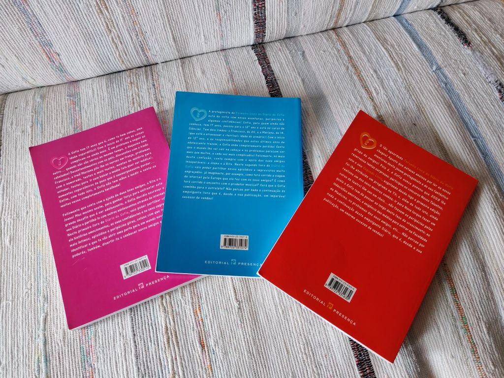 Livros Diário de Sofia 1, 2, 3 (Portes grátis)