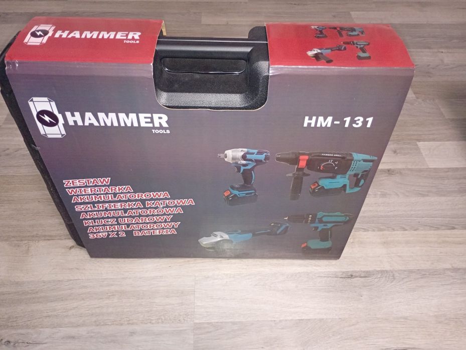 Zestaw narzędzi Hammer Tools Hm-131 5.0 ah