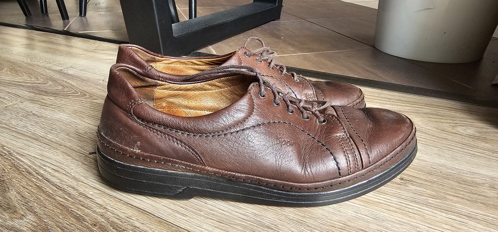 Salamander skórzane buty męskie rozmiar 42,5 wkładka 27cm używane