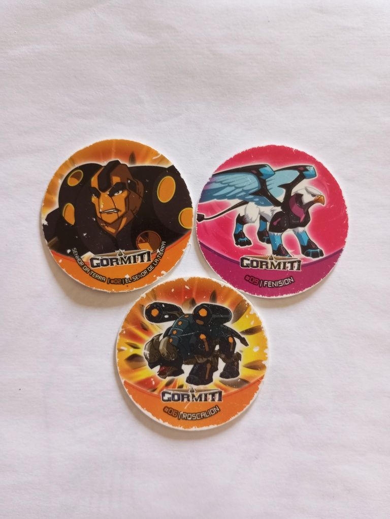 Tazos Gormiti cheetos