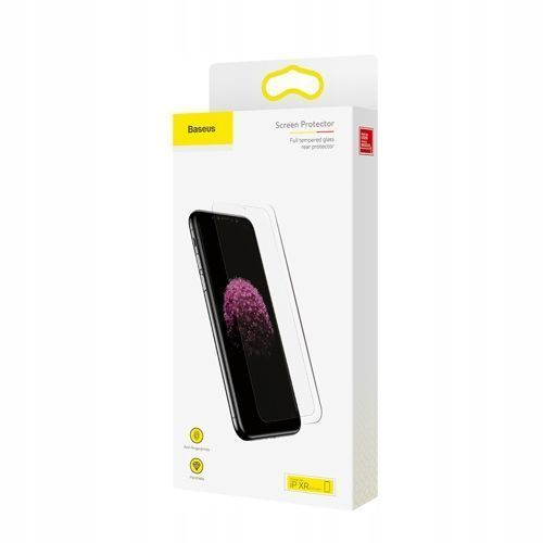 2X Szkło Hartowane Baseus 9H Iphone Xr 11 Zestaw