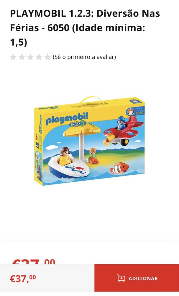 Playmobil diversão nas férias