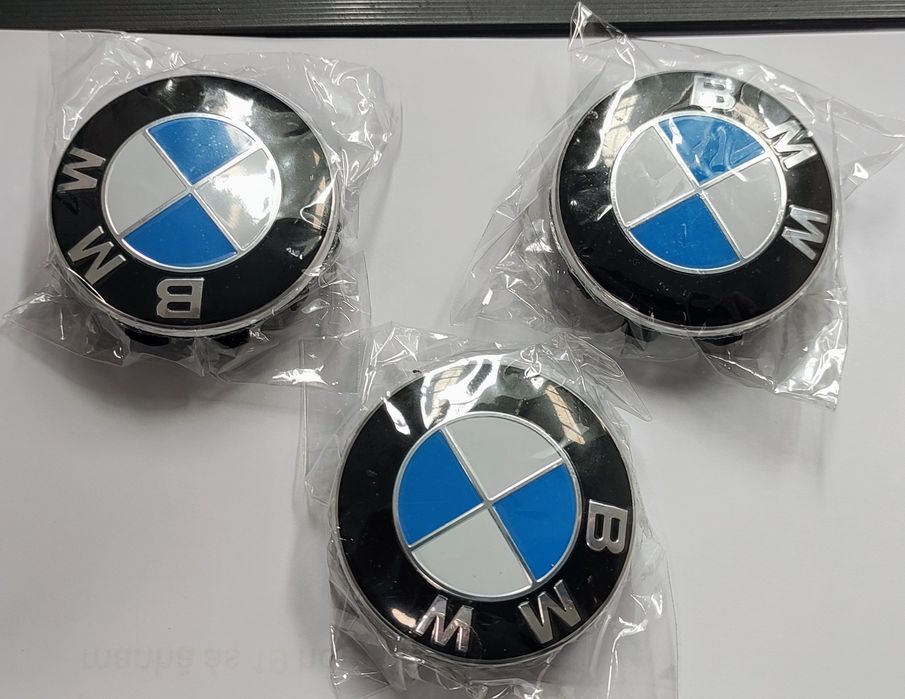 Centros de jantes BMW 56 mm Novos! 3 Unidades!