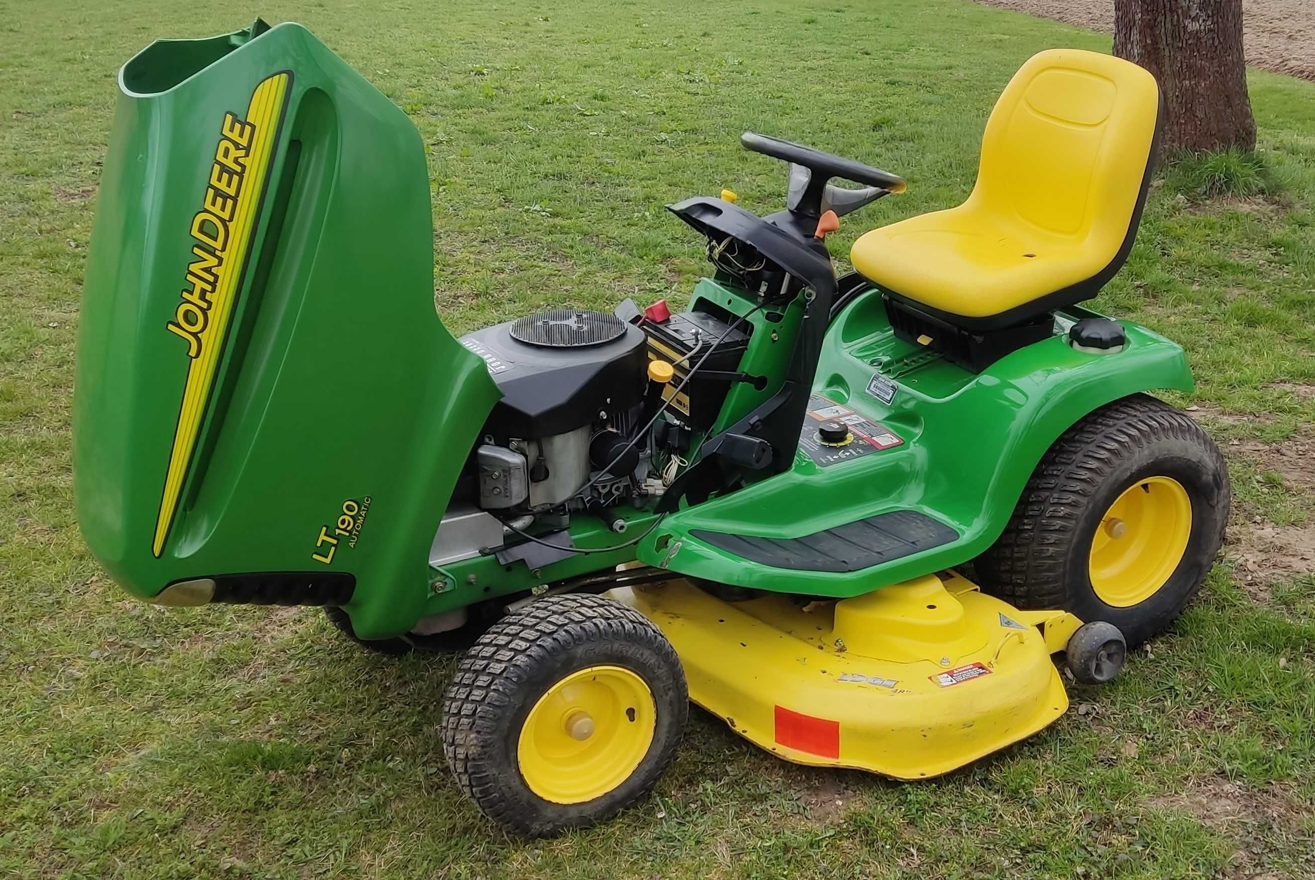 Traktorek kosiarka John Deere LT190 18HP Cub Cadet Husqvarna Craftsman