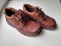 Buty półbuty skóra brąz