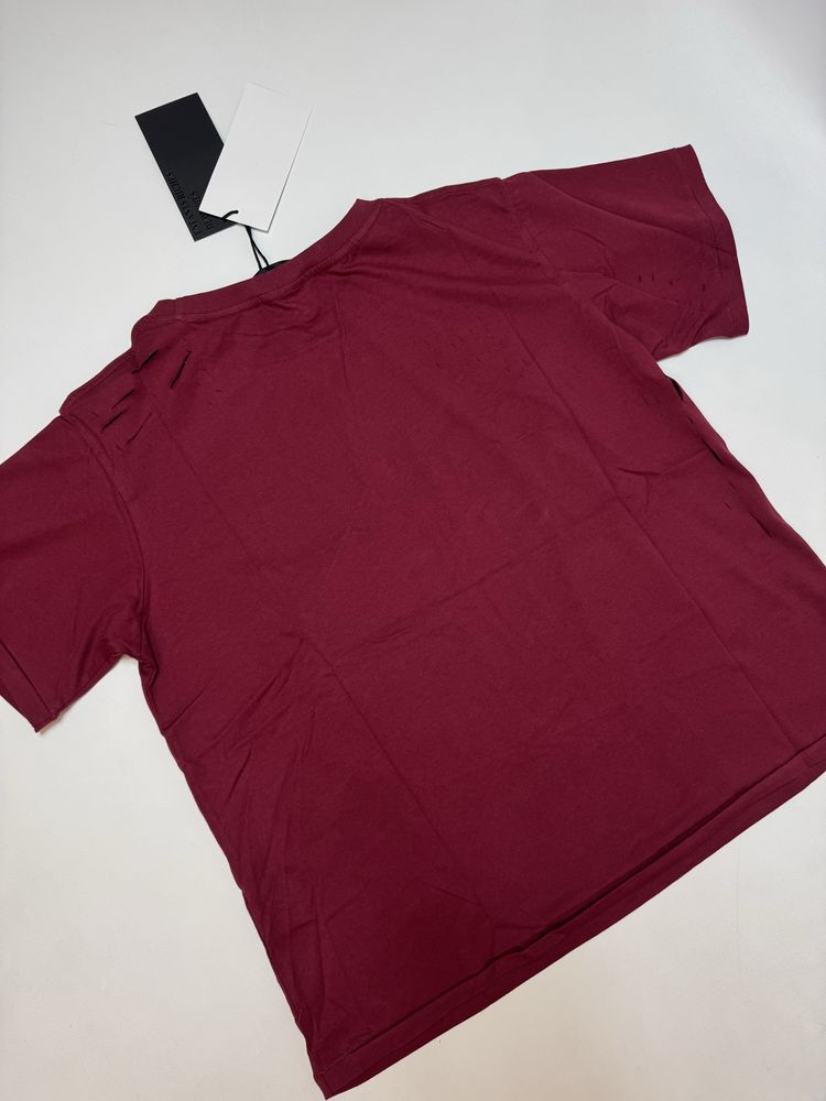 Футболка Enfants Riches Burgundy Classic Logo S M L vetements cropped