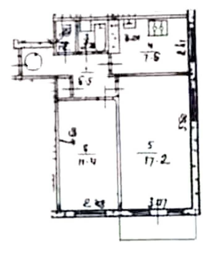 Микільська Борщагівка, 2-кімнатна квартира, 47 кв.м.