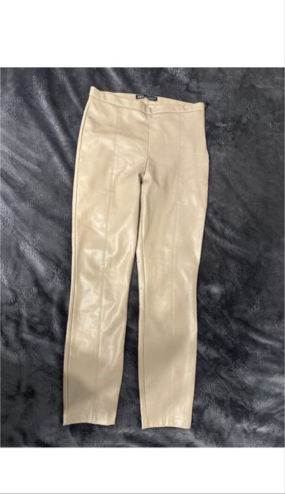 Легінси шкіряні теплі zara нові