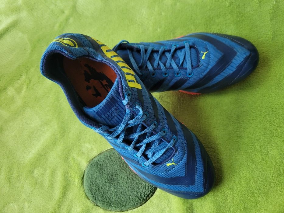 Kolce r 39 Puma sprinterskie Tfx Star V.2 + Blue in blue biegania