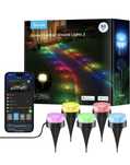 Розумні Садові Ліхтарі Govee Outdoor Ground Lights 2,RGBIC, IP67