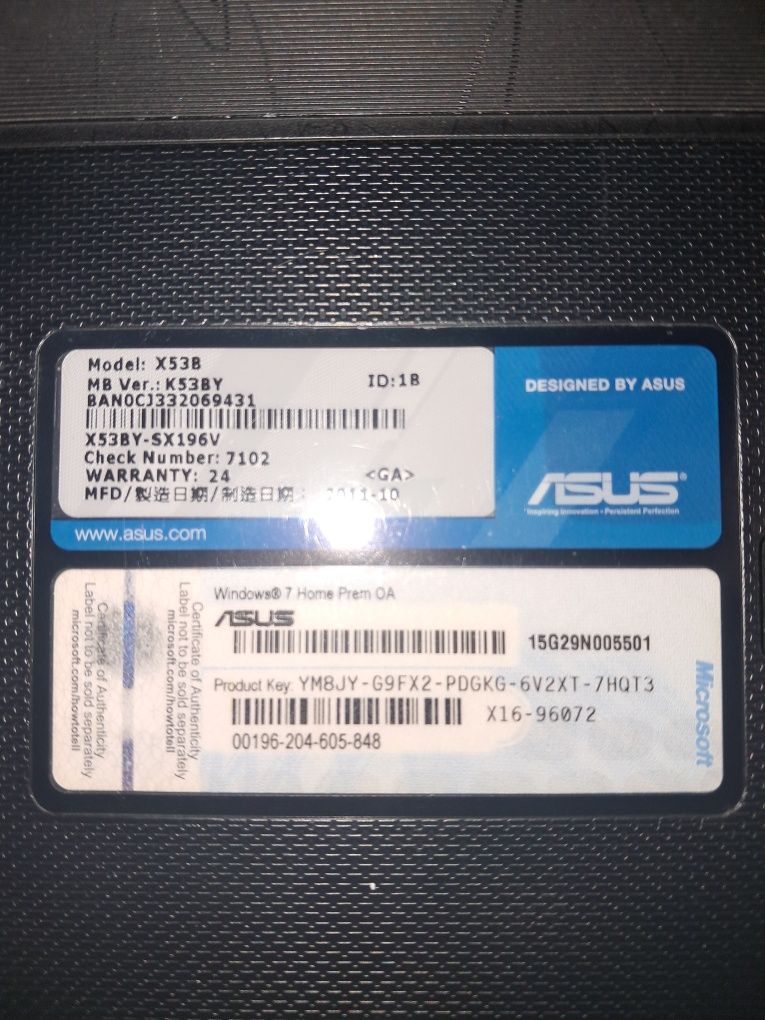 Sprzedam laptop Asus