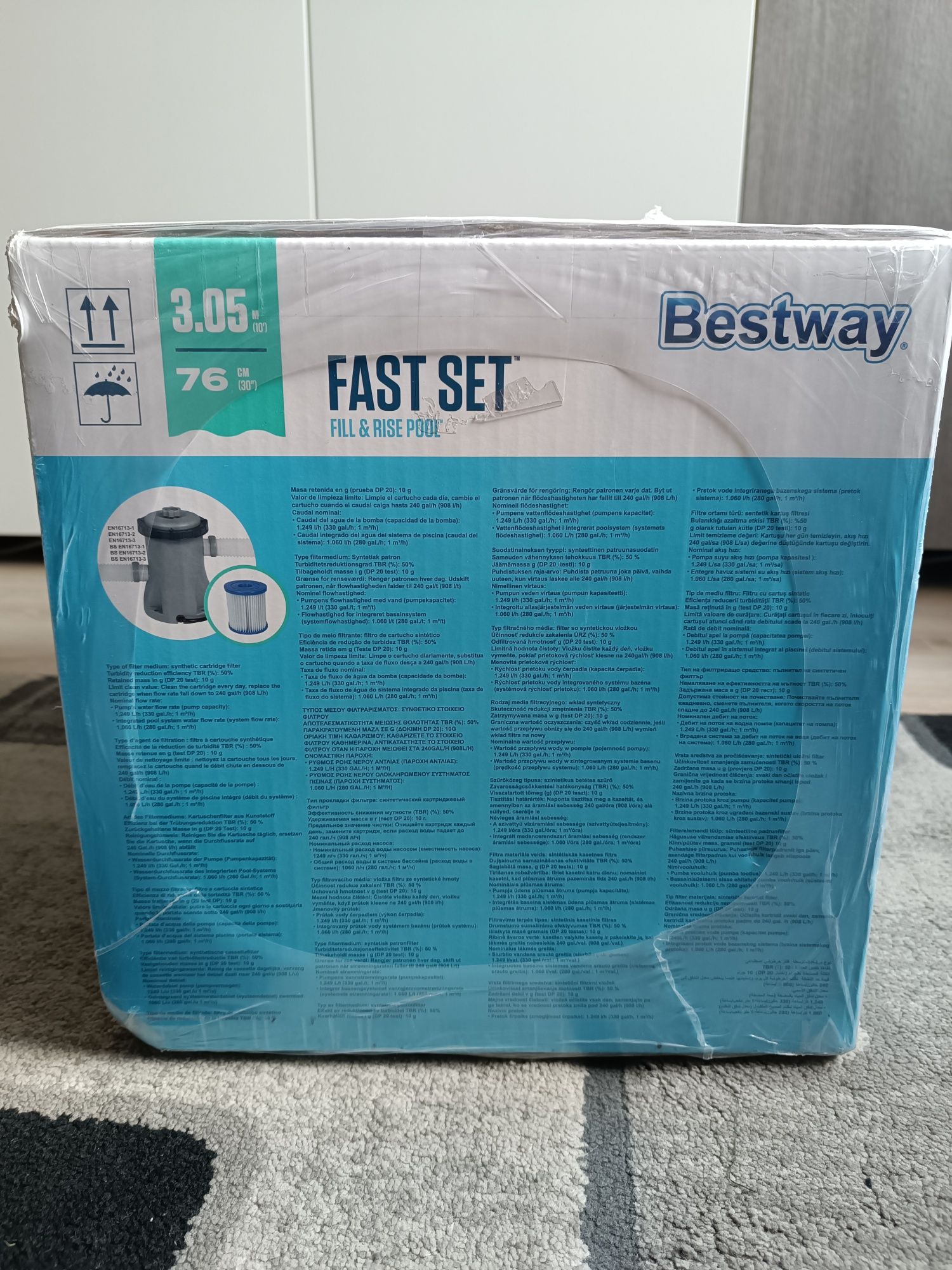 Basen 3.05x0.76m nowy