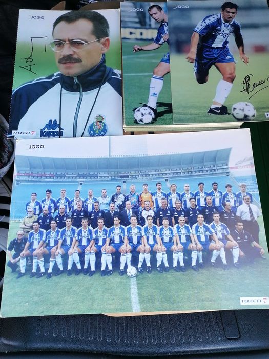 Bola oficial 1996 do FCP assinada pelos jogadores