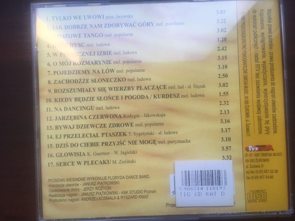 Marianna cd piosenki biesiadne