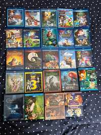 Disney/ Pixar Blu-Ray Bambi, Dumbo, Cinderela, Brave, Up, Rei Leão