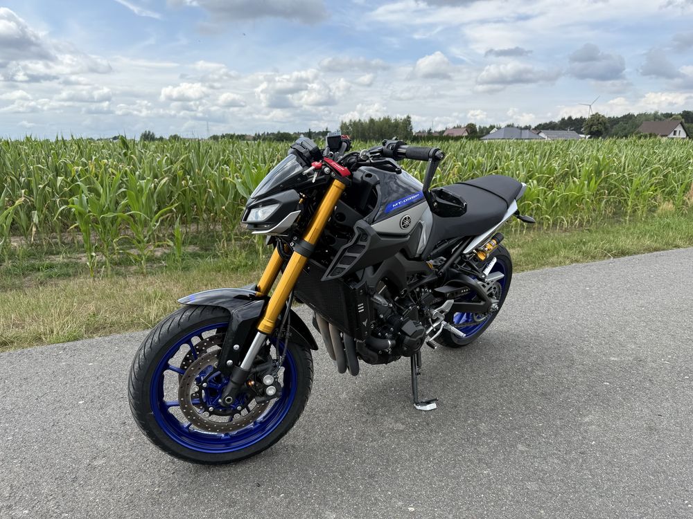 Yamaha MT09 SP 2019 Niski przebieg Termignoni Niemcy Transport QS Led