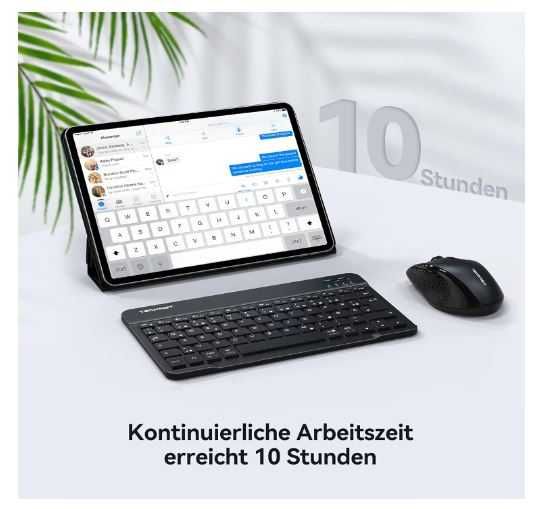 TECKNET X366 Bezprzewodowa Klawiatura SLIM BT