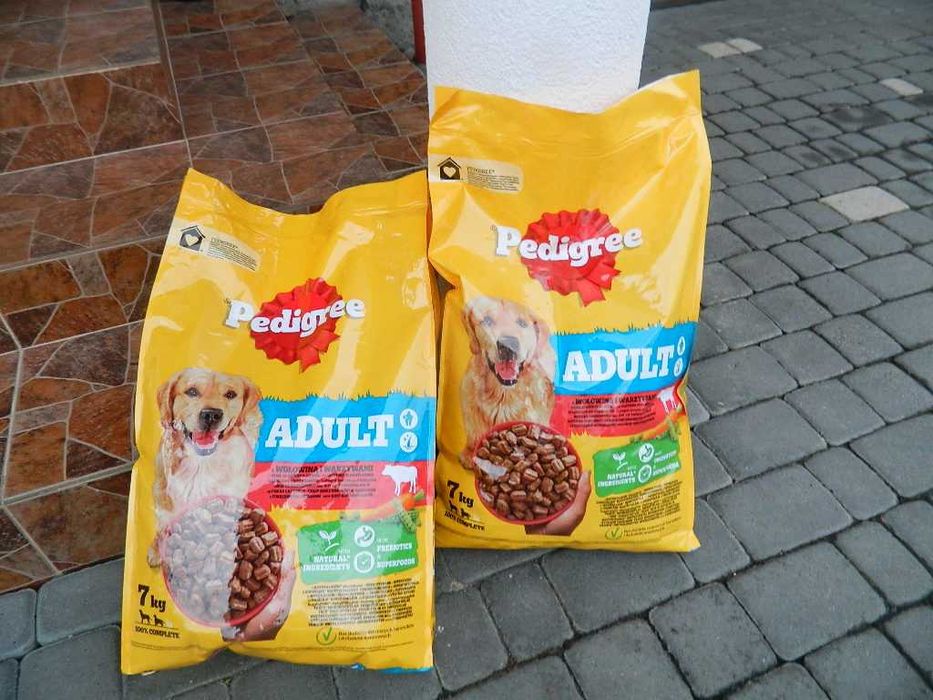 Pedigri Adult Сухий корм яловичина з овочами 7кг