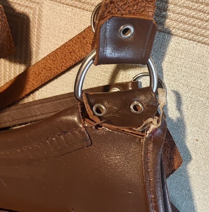 Torba myśliwska skórzana