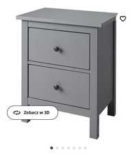 Komody/stoliki nocne Ikea Hemnes szary x 2 sztuki!