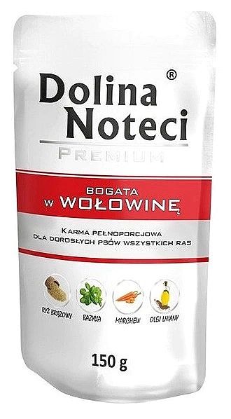 Dolina Noteci Premium Bogata W Wołowinę 150g x10