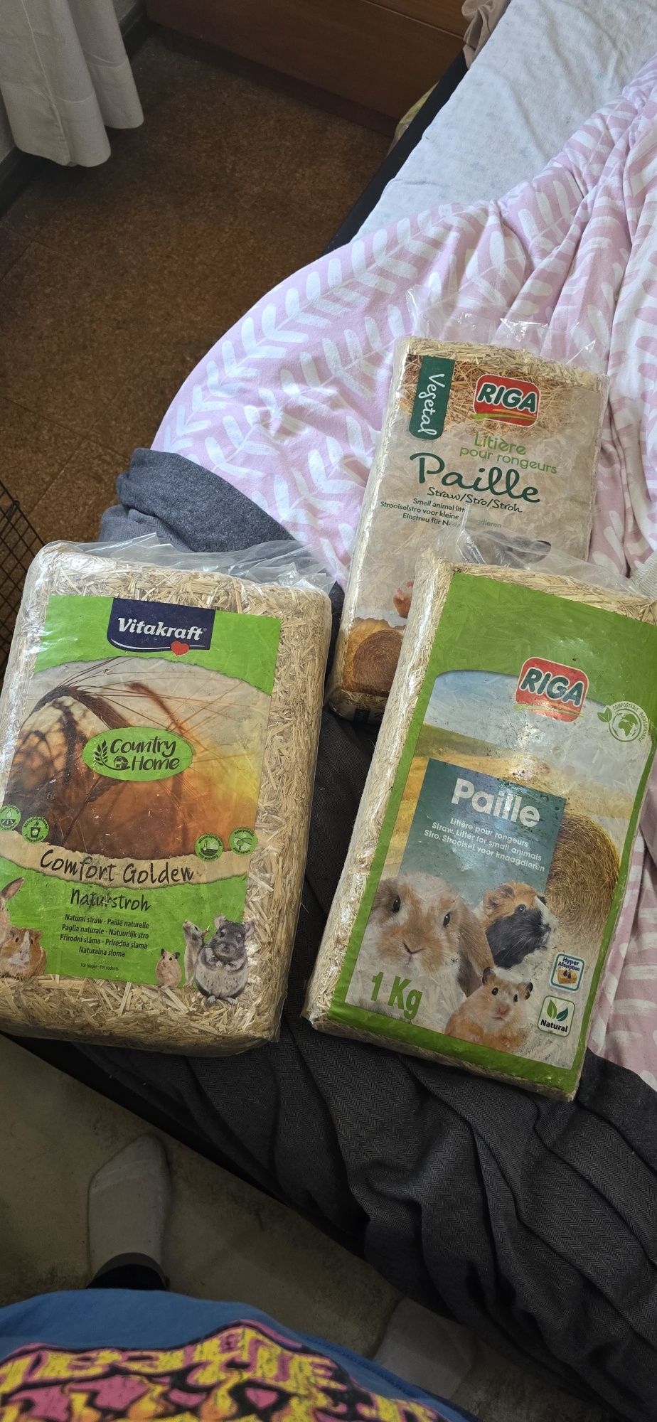 Paille para revestimento de gaiola