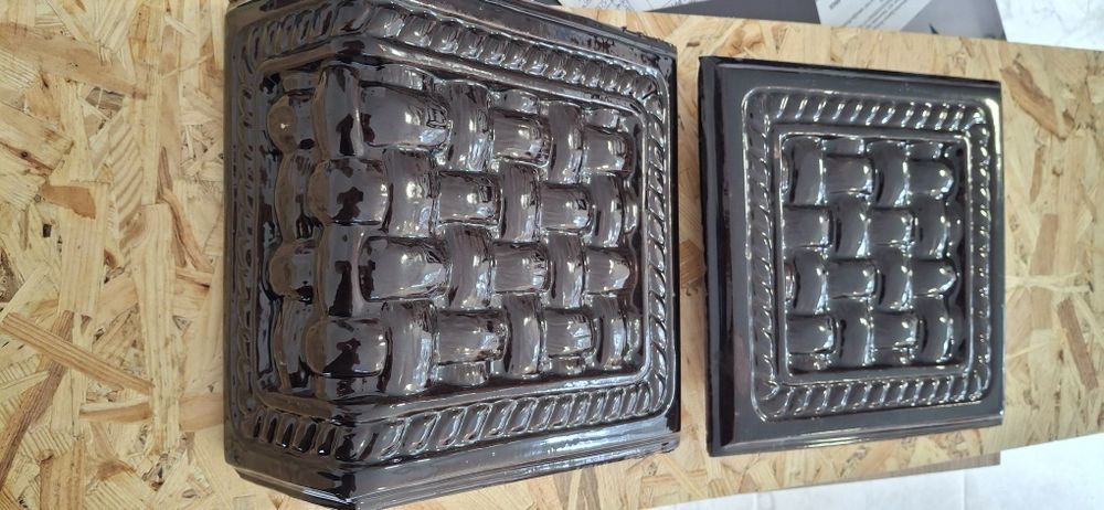 Кахель для пічок та камінів Теракотта