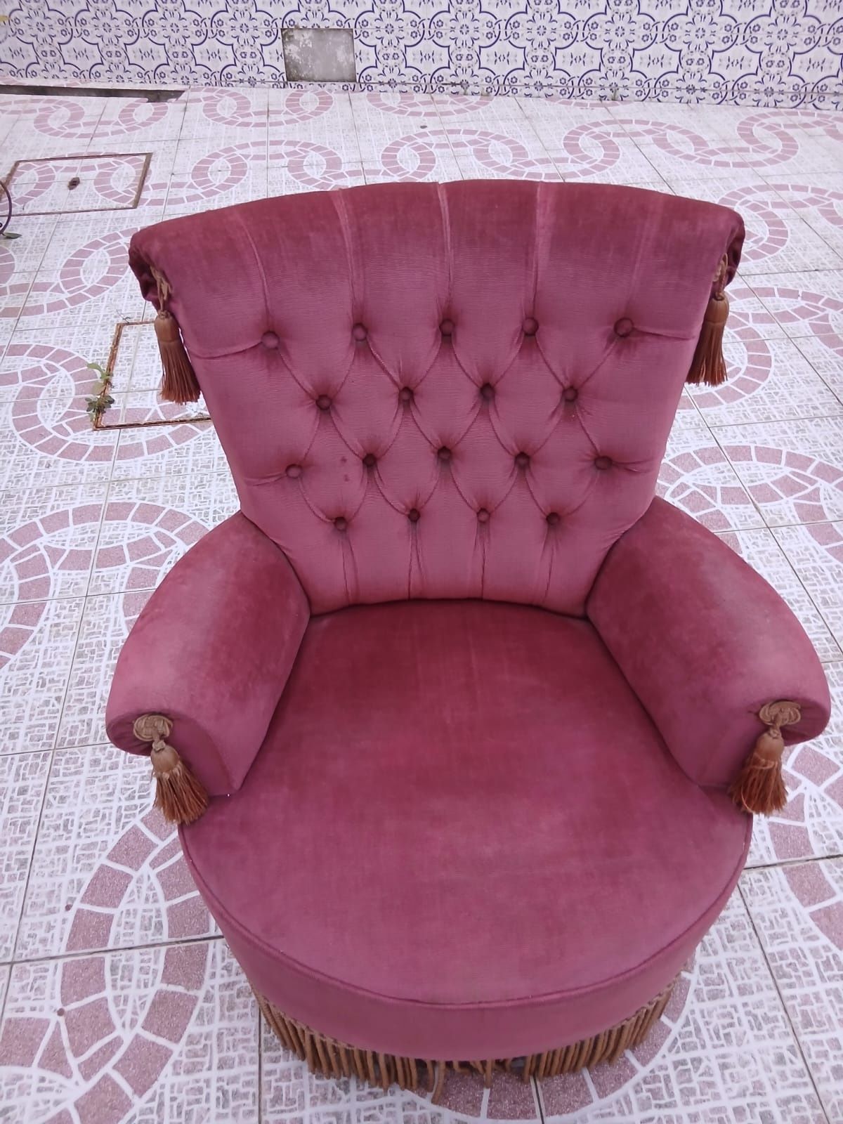 Poltrona antiga .