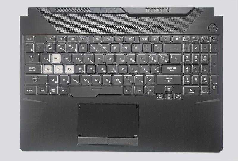 Клавіатура для ASUS TUF GAMING F15 FX506, FA506 Чорна в Зборі