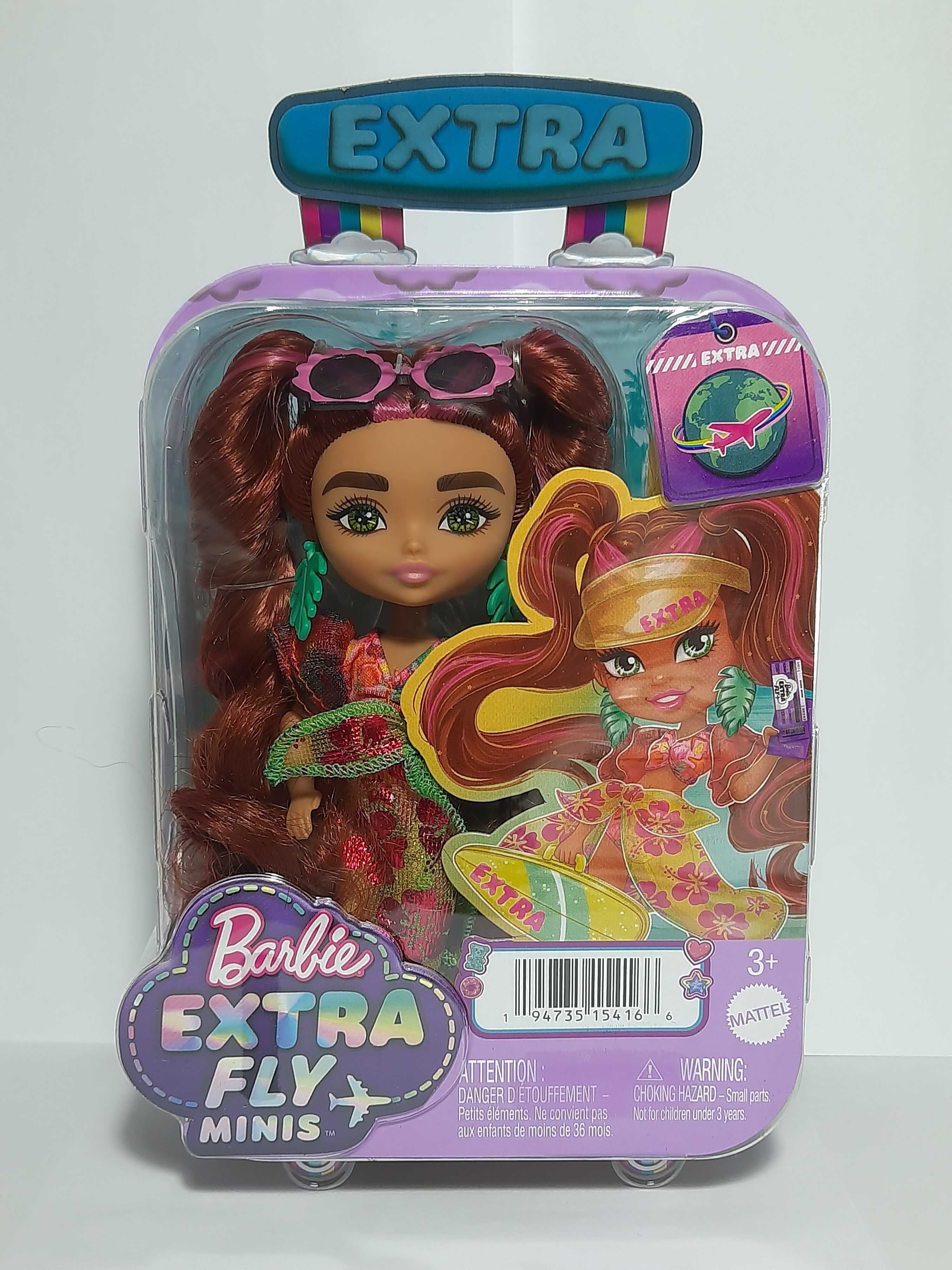 Barbie Extra Fly Minis Travel Кукла Барби Экстра мини путешественница