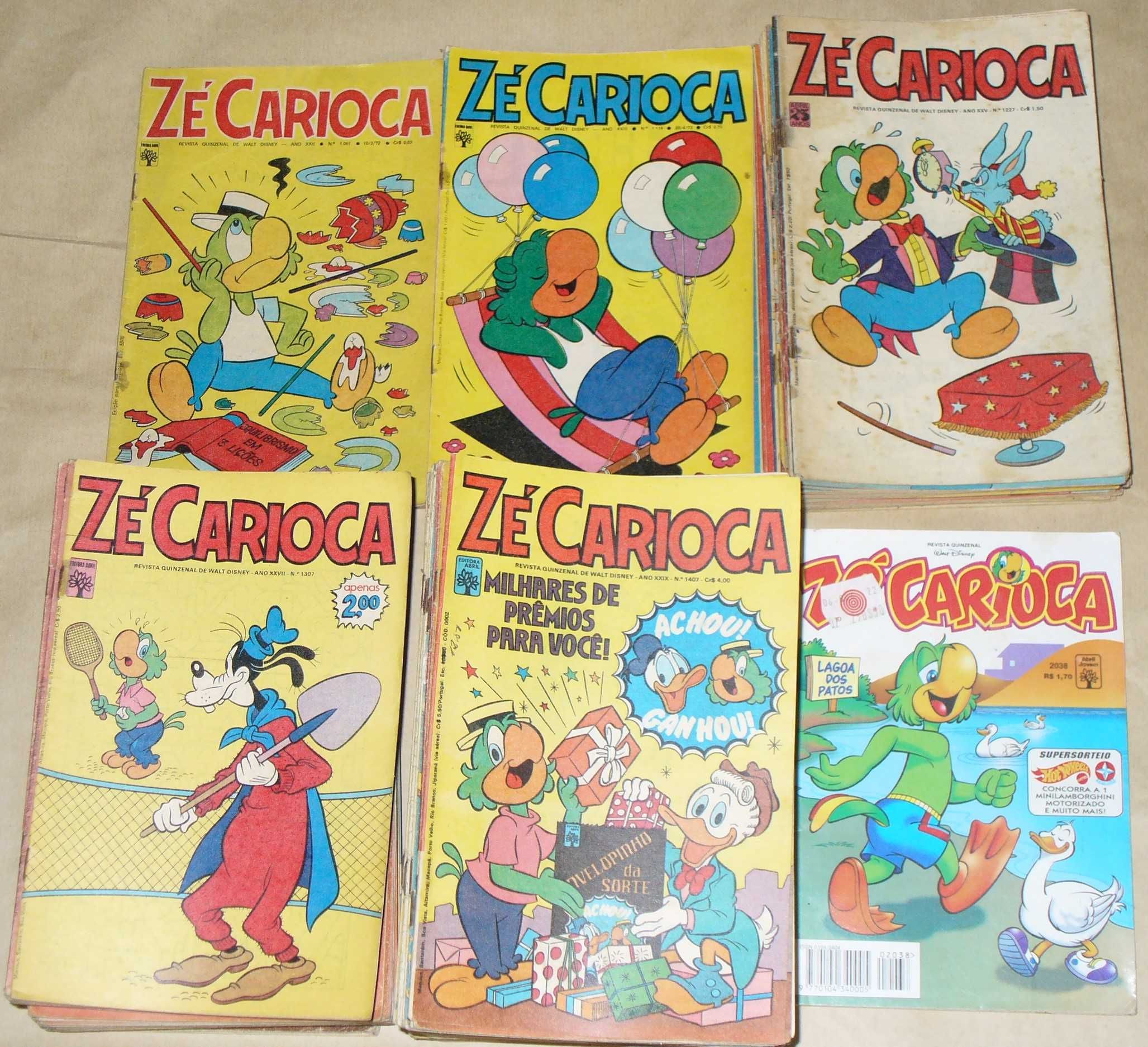 Pato Donald e Zé Carioca - Abril (Brasil)
