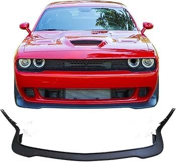 Губа вставка переднего бампера Dodge Challenger Srt HellCat