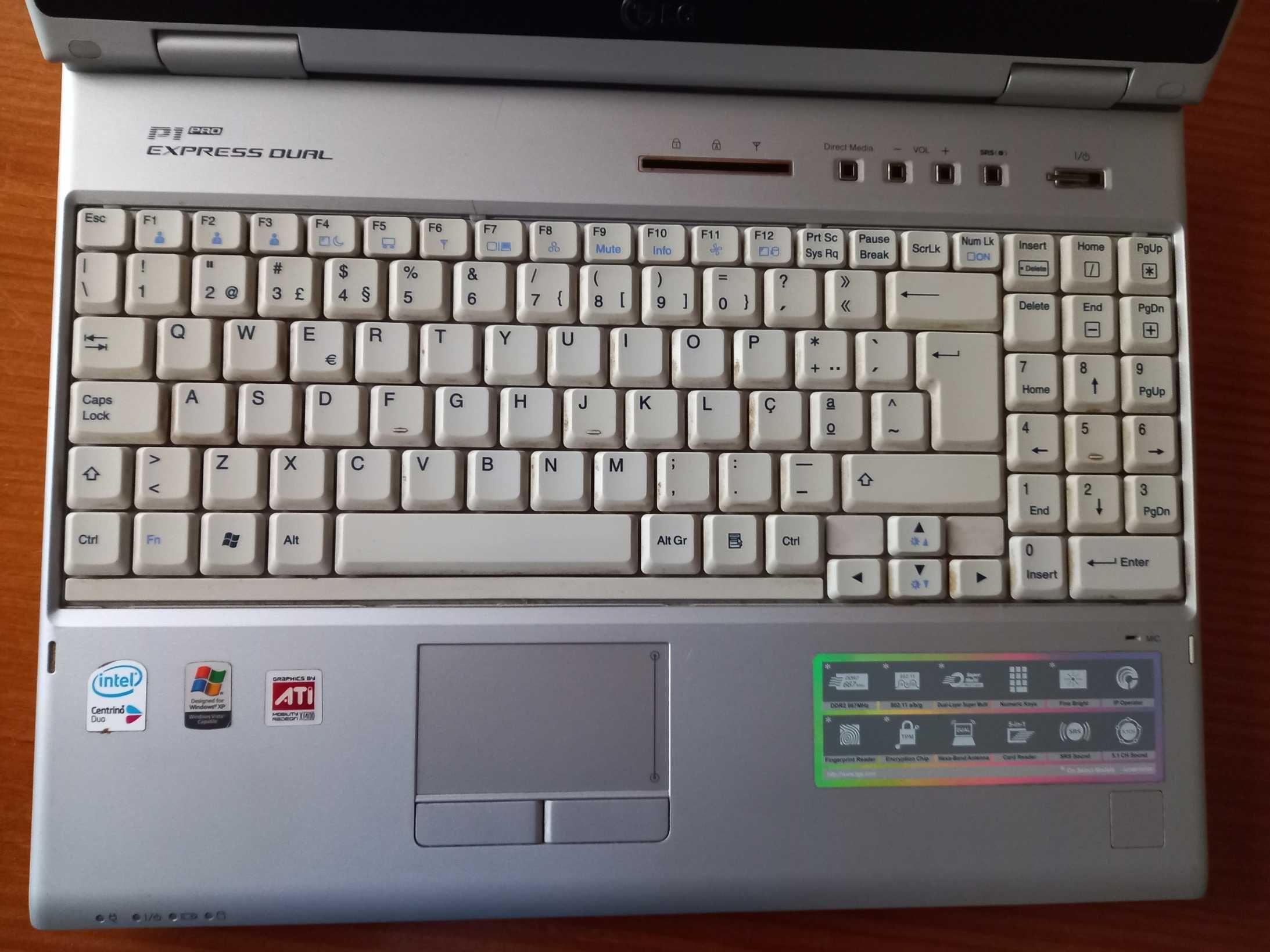 Portátil LG P1-J332P para peças