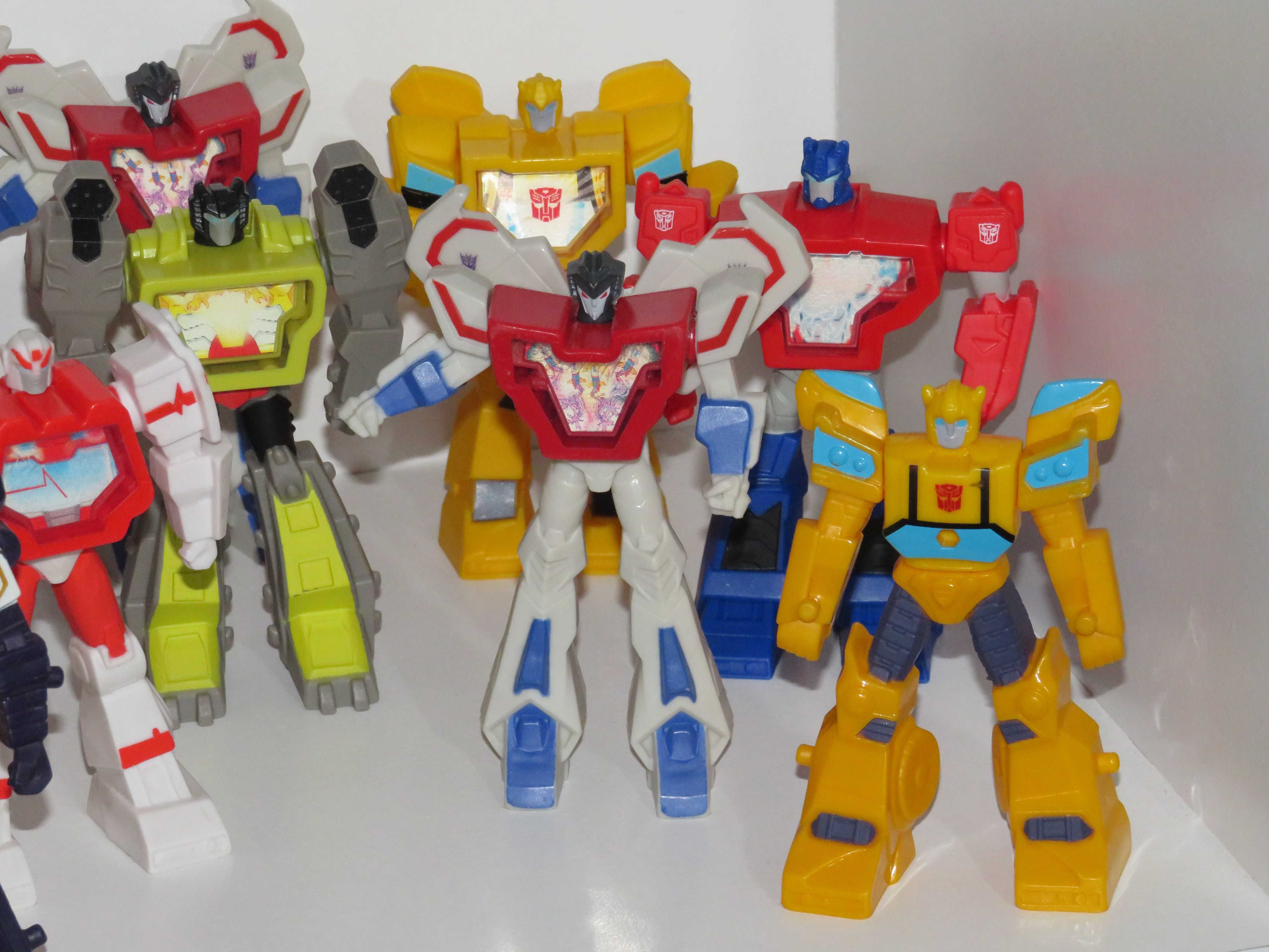 Conjunto 10 Bonecos/Figuras Transformers