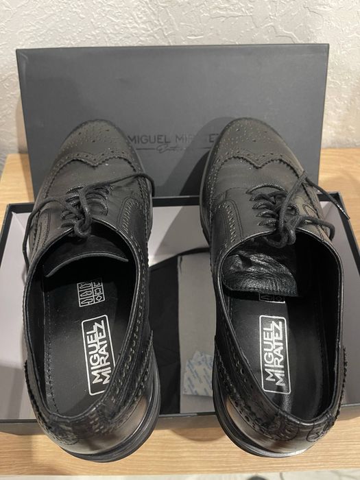 Кожаные туфли, мужские туфли 43 размер