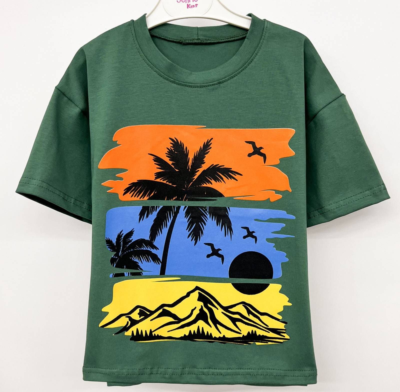 Від 98 до 152  Дитяча футболка для хлопчика для дівчинки літній одяг