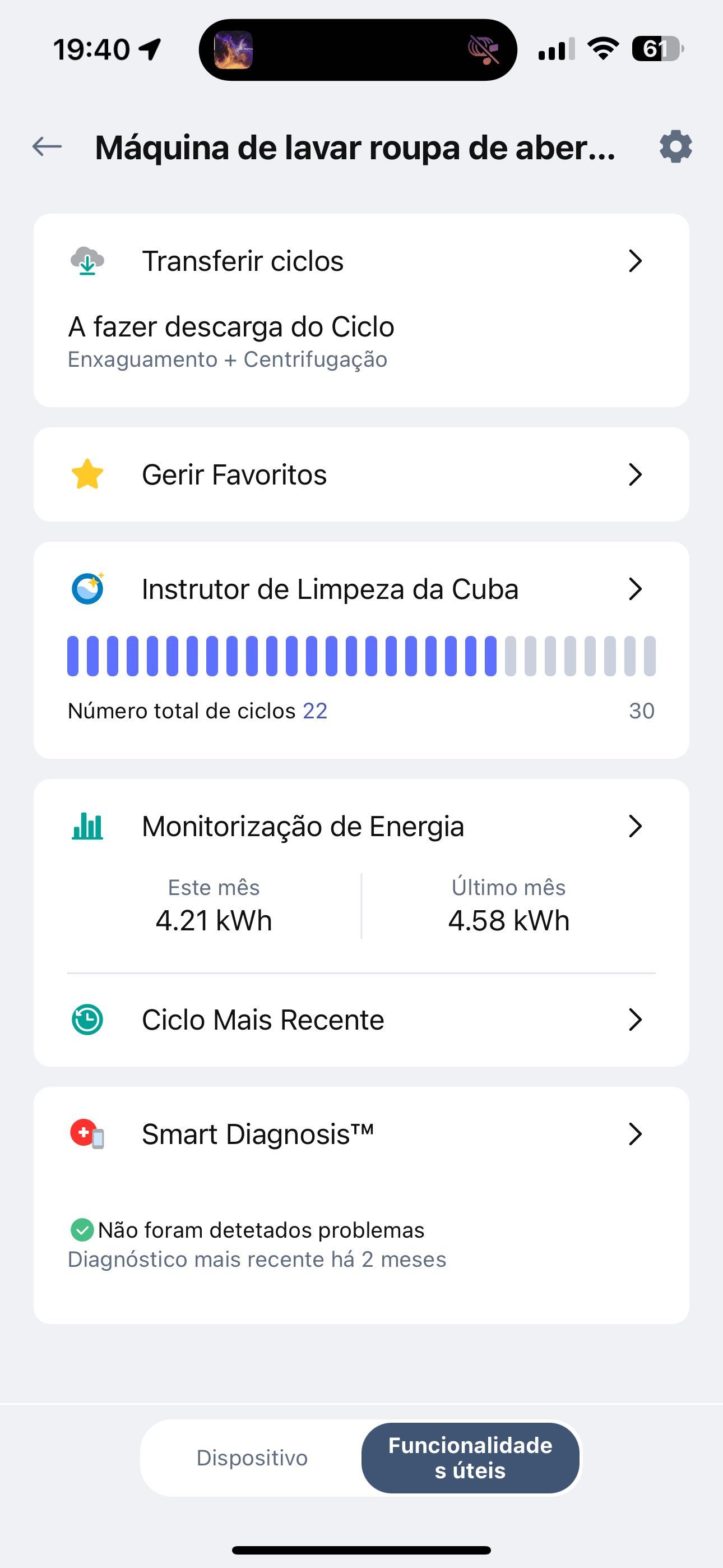 Máquina lavar roupa LG nova