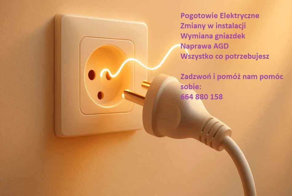 Elektryk / Pogotowie Elektryczne / Instalacje elektryczne /Naprawa AGD