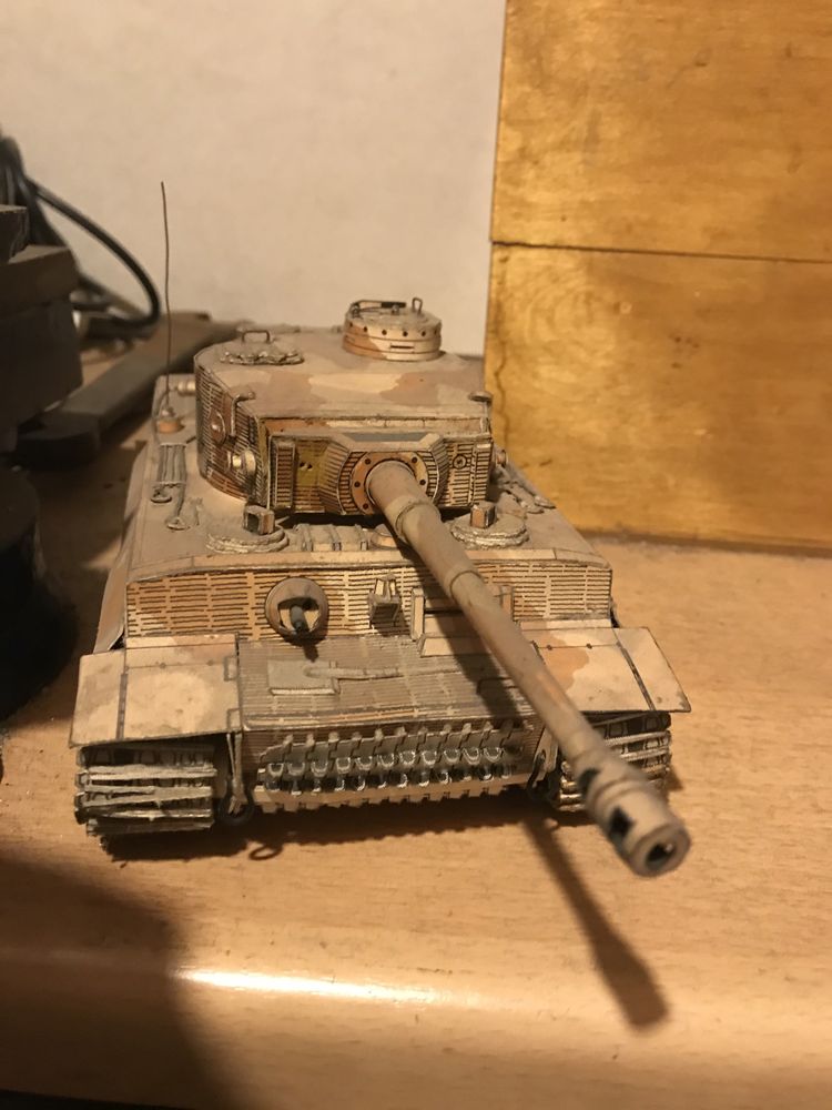 Model czołgu Tygrys karton 1:35