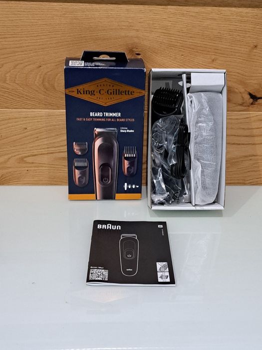 Gillette King C trymer do brody