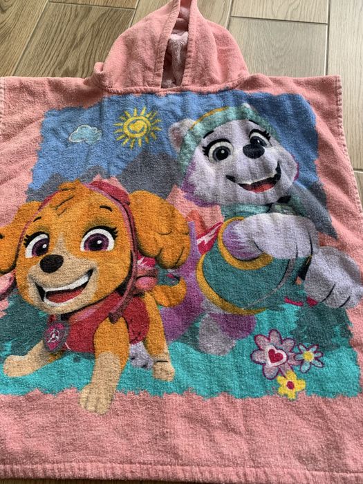 Recznik poncho sky 4-6 lat orginalne