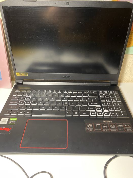 Acer nitro 5 rtx2060 16gb ram core i5 10gen